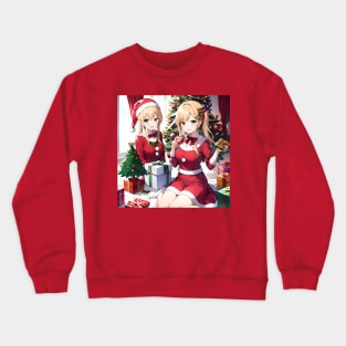 Christmas Anime Crewneck Sweatshirt